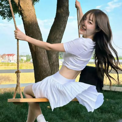 空房间里的女人